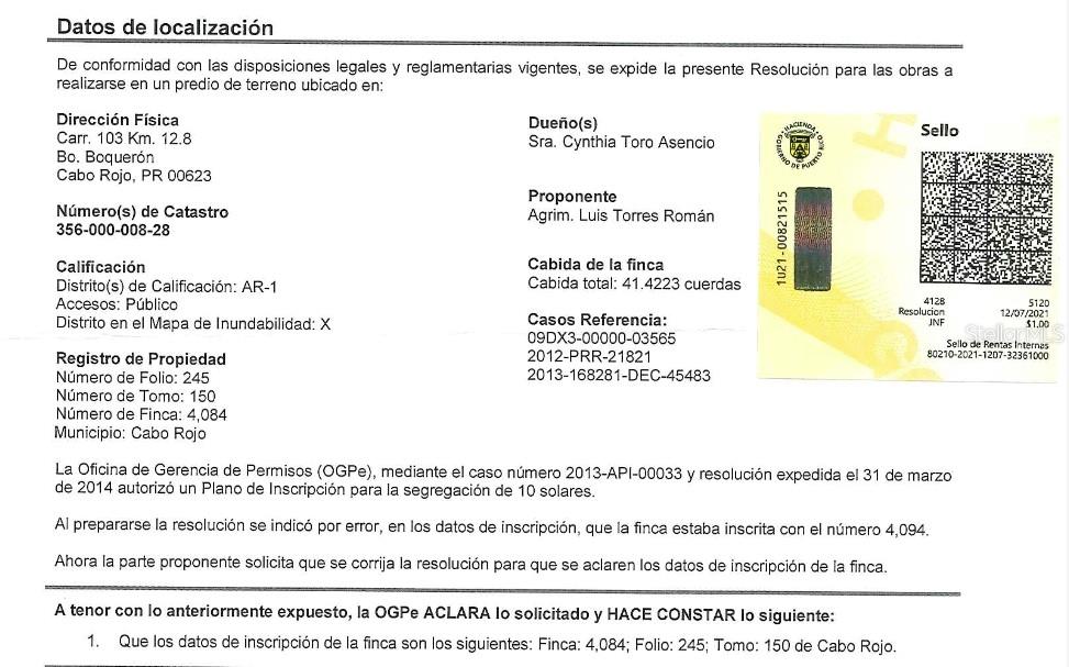 8, Boqueron Ward, Sr 103 Km 11.9 Near Betances Community, Cabo Rojo - 5