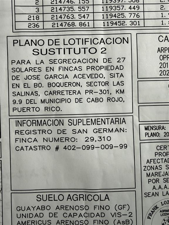 D-2, Sr 301 Km 9.9 Int, Sector Las Salinas Barrio Boqueron, Cabo Rojo - 11